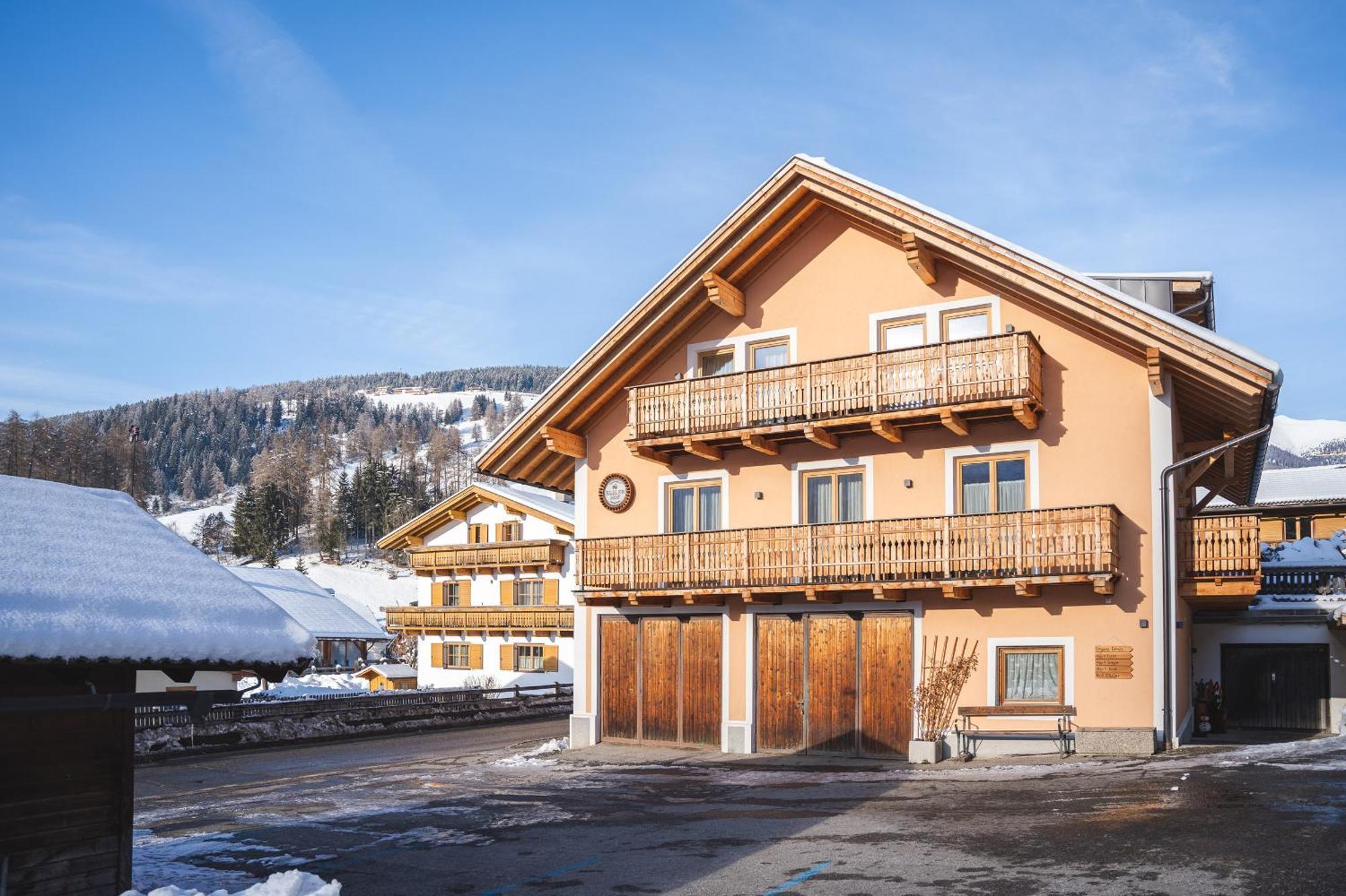 Elslerhof Lägenhet Toblach Exteriör bild