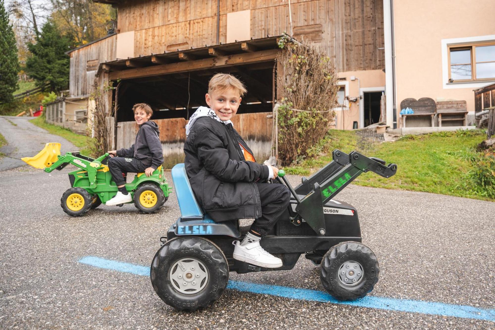 Elslerhof Lägenhet Toblach Exteriör bild