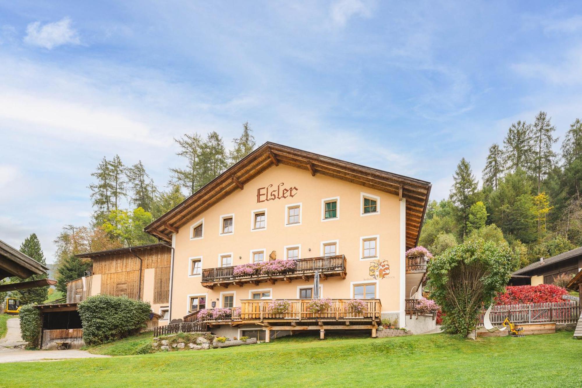 Elslerhof Lägenhet Toblach Exteriör bild